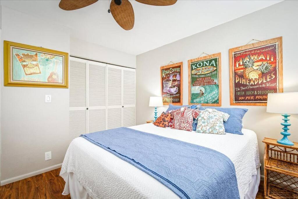 Beautiful 2/2 Condo In Kailua Kona. Ocean View! Extérieur photo